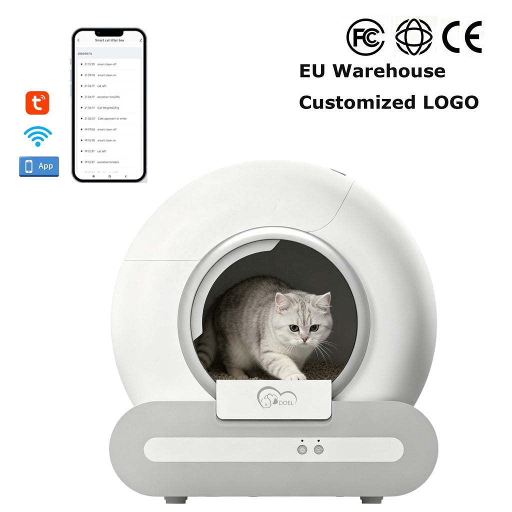 FreshSip™ SmartClean - Intelligent Self-Cleaning Litter Box