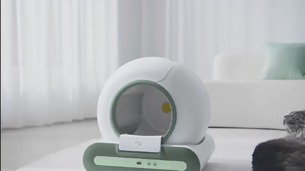 FreshSip™ SmartClean - Intelligent Self-Cleaning Litter Box